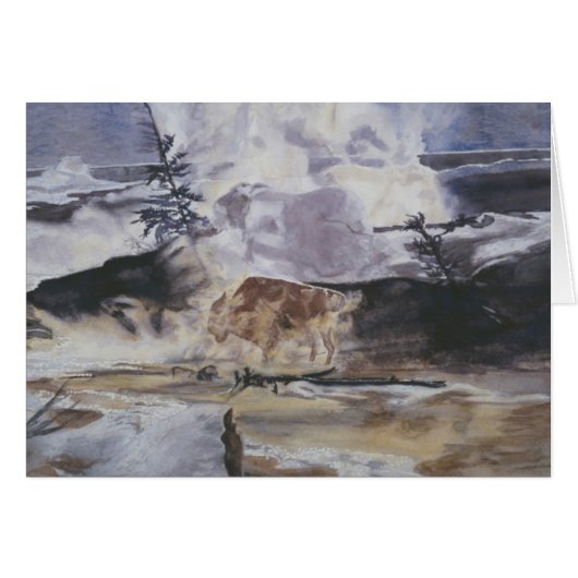 Yellowstone Buffalo in Winter (Front Horizontal)