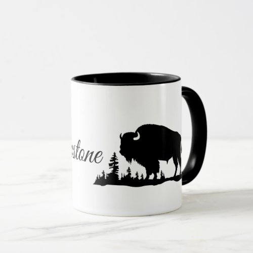 Yellowstone Buffalo Mug