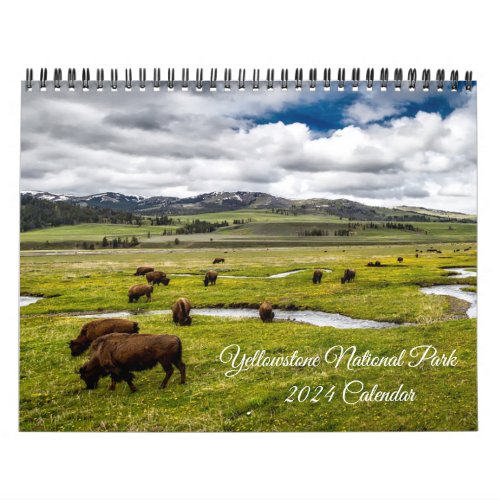 Yellowstone Calendar