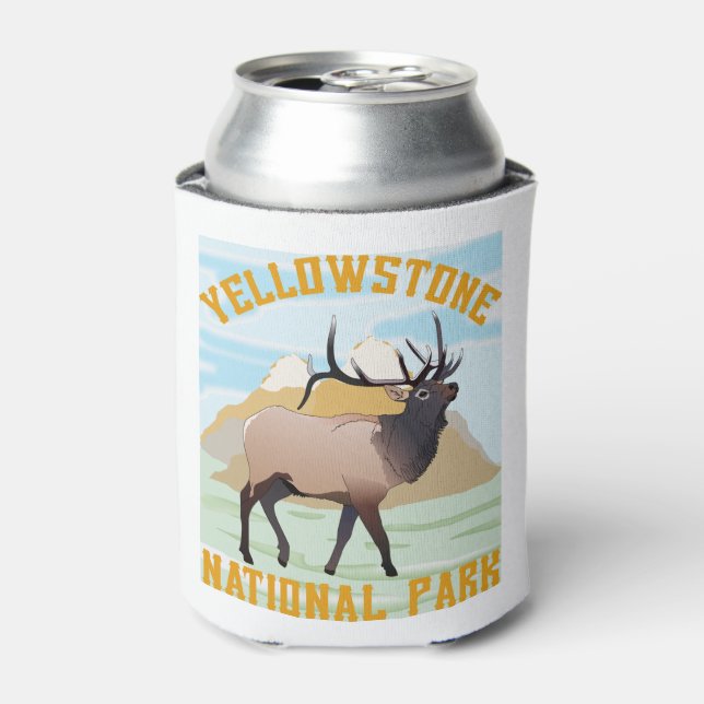 Yellowstone Can Cooler (Can Front)