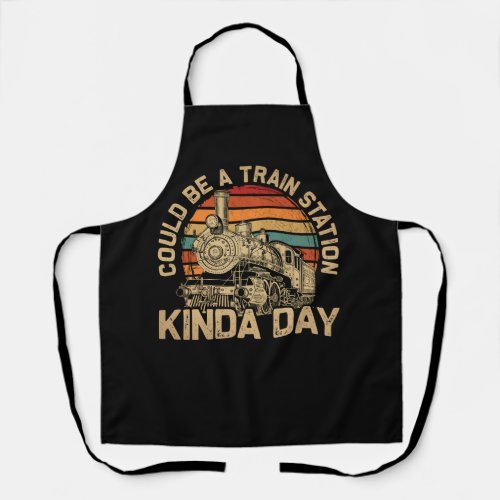 Yellowstone Could Be A Train Station Kinda Day  Ye Apron