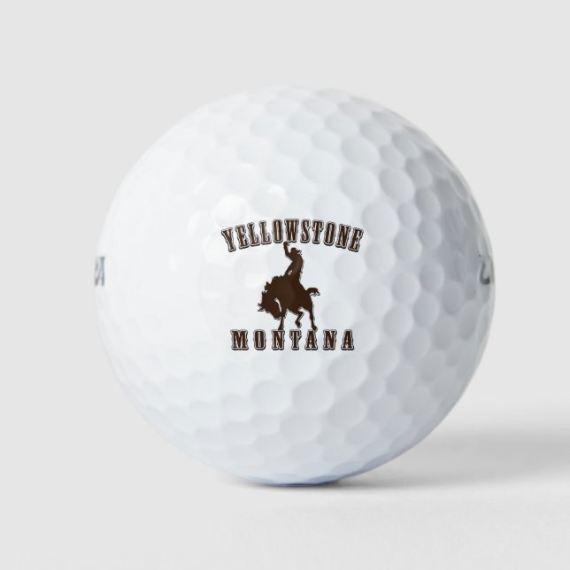 Yellowstone-Cowboy Golf Balls (Front)
