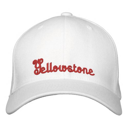 Yellowstone Embroidered Baseball Cap Hat