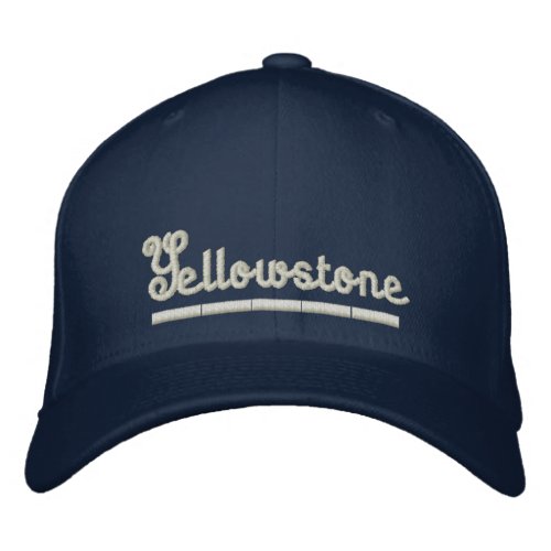 Yellowstone Embroidered Baseball Cap Hat