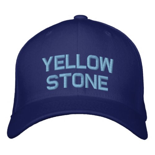 Yellowstone Embroidered Baseball Cap Hat