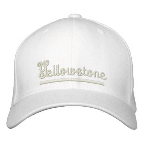 Yellowstone Embroidered Baseball Cap Hat