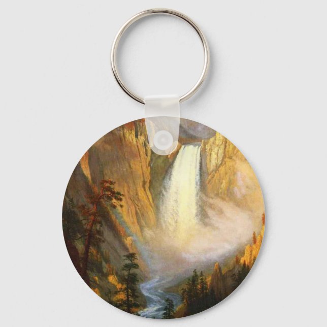 Yellowstone Falls Key Chain (Front)