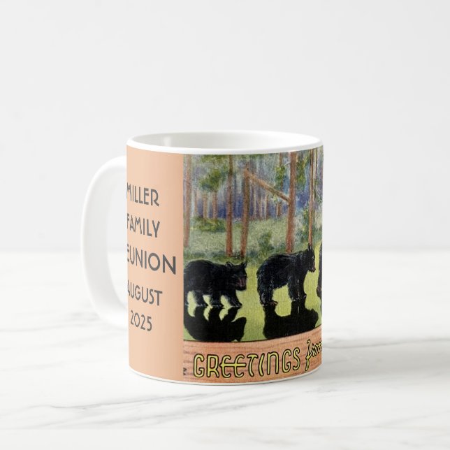 Yellowstone Family Reunion Custom Coffee Mug (Front Left)