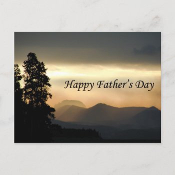 Yellowstone Father's Day Postcard by deemac1 at Zazzle