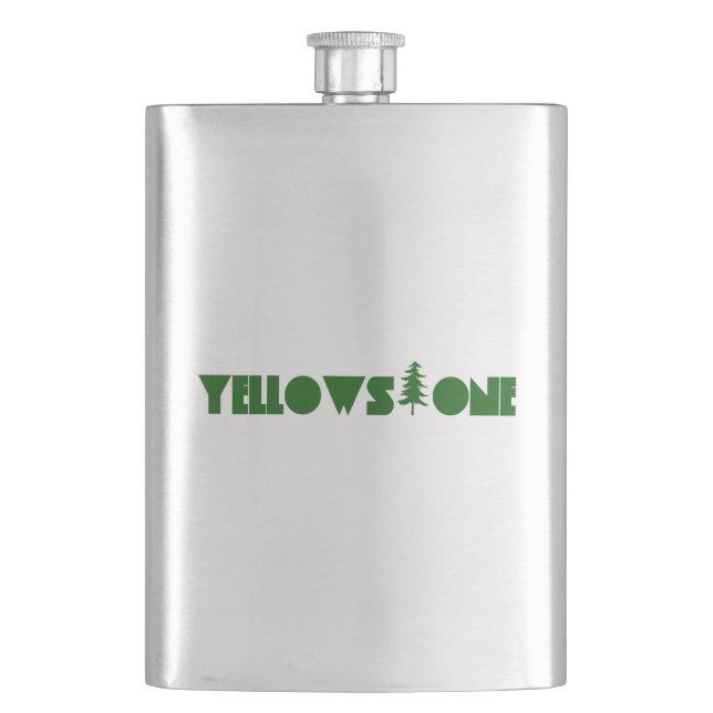 Yellowstone Flask (Front)