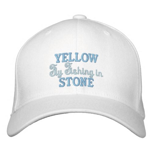 Yellowstone Fly Fishing_Embroidered Baseball Cap