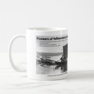 Yellowstone Geology Pioneers I - Boat / Falls Coffee Mug