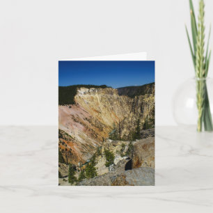 Yellowstone Grand Canyon Greeting Card