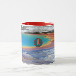 Yellowstone Grand Prismatic Hot Spring - Customize Mug