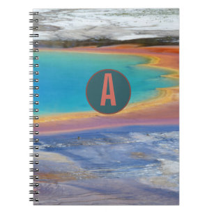 Yellowstone Grand Prismatic Hot Spring - Customize Notebook