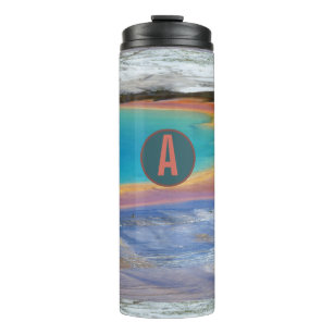 Yellowstone Grand Prismatic Hot Spring - Customize Thermal Tumbler