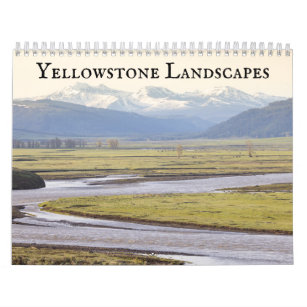 Yellowstone Landscapes Calendar