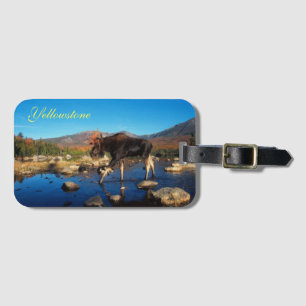 Yellowstone Luggage Tag-Moose Luggage Tag