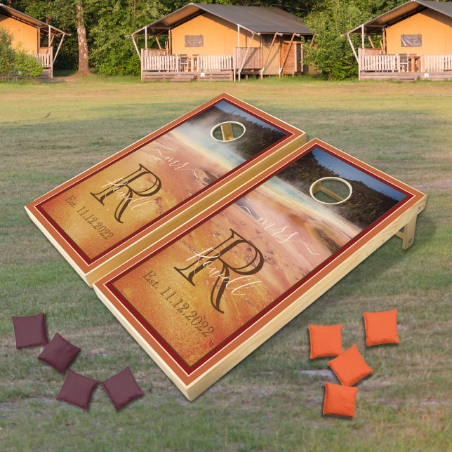 Yellowstone Monogram Cornhole Set (Creator Uploaded)