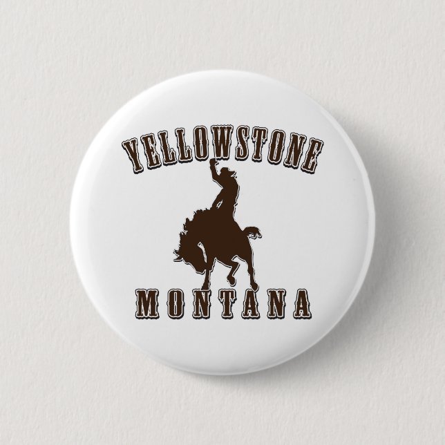 Yellowstone Montana Button (Front)