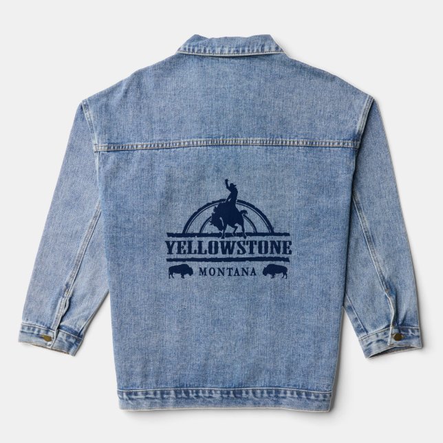 Yellowstone Montana Denim Jacket (Back)
