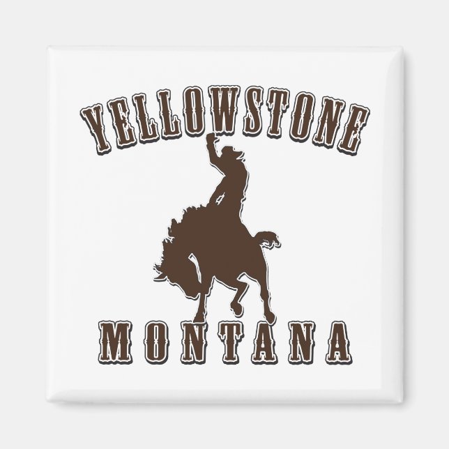 Yellowstone Montana Magnet (Front)