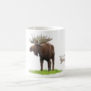 Yellowstone Moose Mug