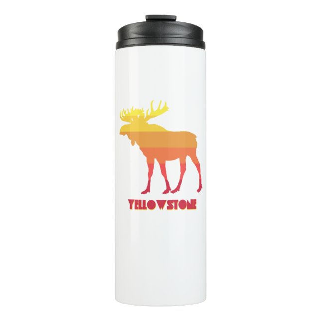 Yellowstone Moose Thermal Tumbler (Front)