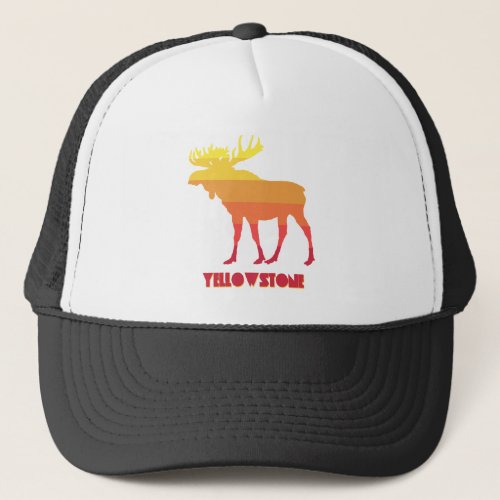 Yellowstone Moose Trucker Hat