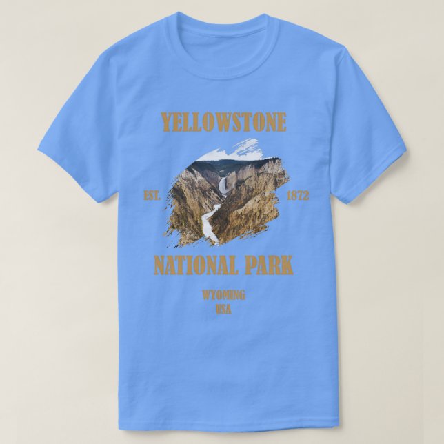 Yellowstone National Park 1 T-Shirt (Design Front)