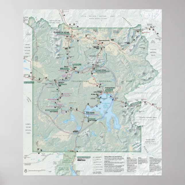 Yellowstone National Park 2026 Map Poster Zazzle Yellowstone National Park 2026 Map Poster R47937e958e874679b0a1aebc23b86b55 Wvy 8byvr 644.webp