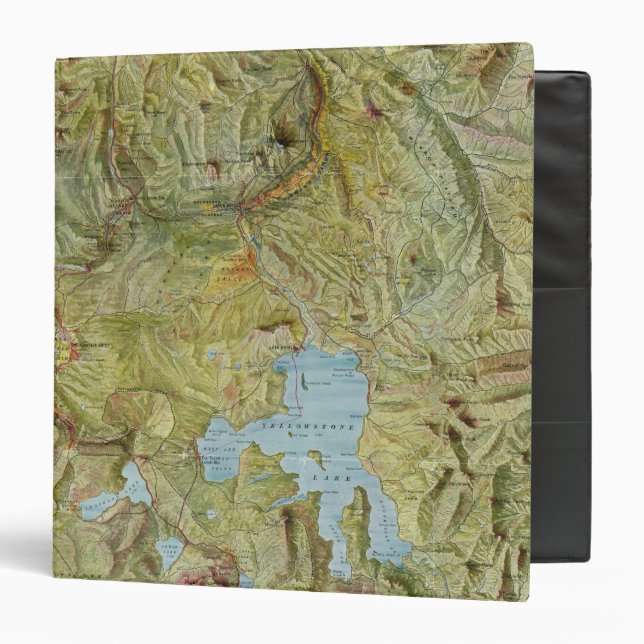 Yellowstone National Park 2 Binder (Front/Inside)