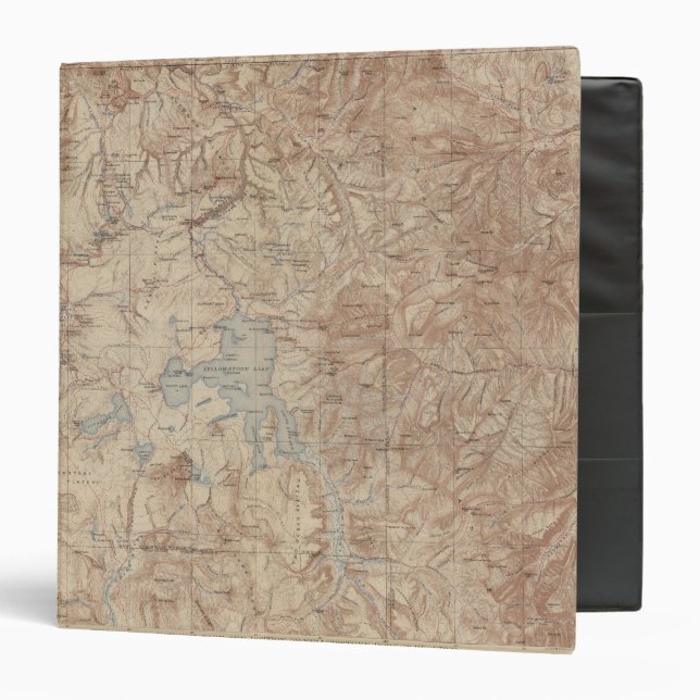 Yellowstone National Park 2 Binder (Front/Inside)