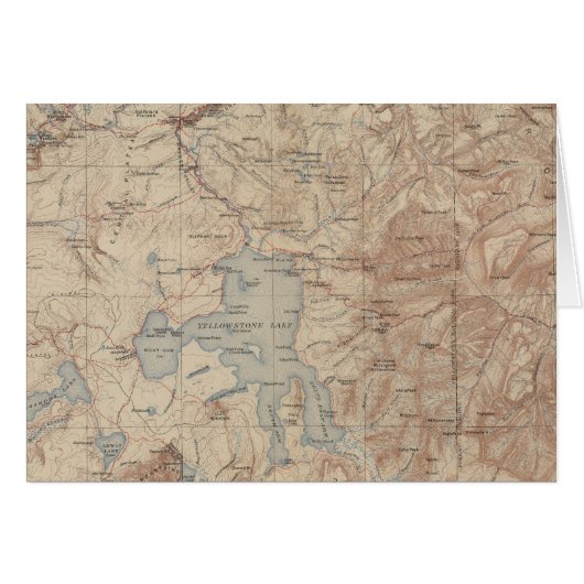 Yellowstone National Park 2 Cards (Front Horizontal)
