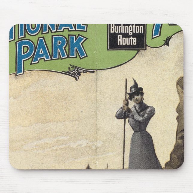 Yellowstone National Park 3 Mouse Pad (Front)