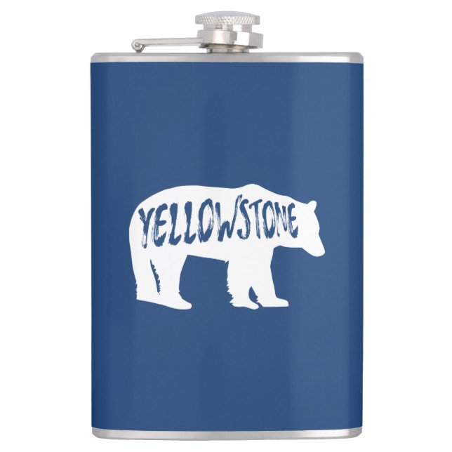 Yellowstone National Park Bear Flask (Front)