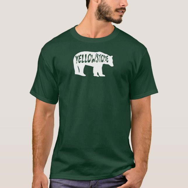 Yellowstone National Park Bear T-Shirt (Front)