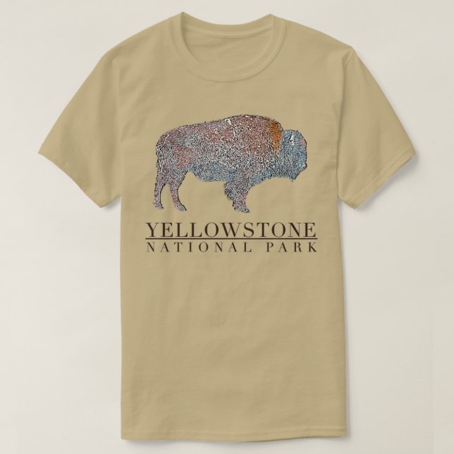 Yellowstone National Park benefit ar T-Shirt (Design Front)
