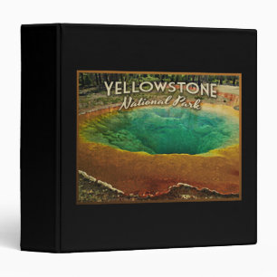 Yellowstone National Park Binder