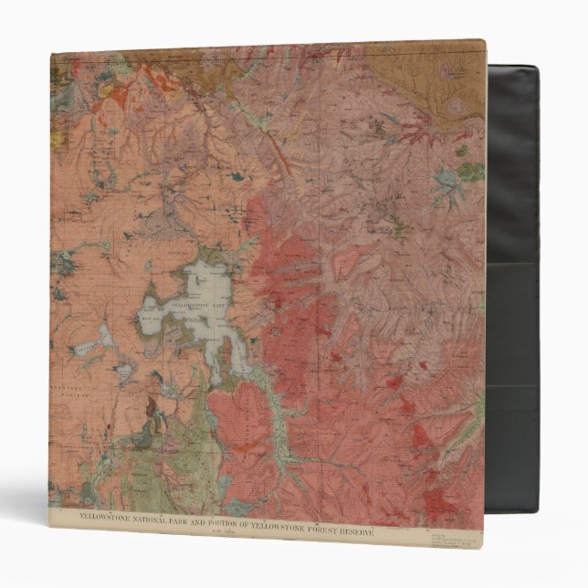 Yellowstone National Park Binder (Front/Inside)