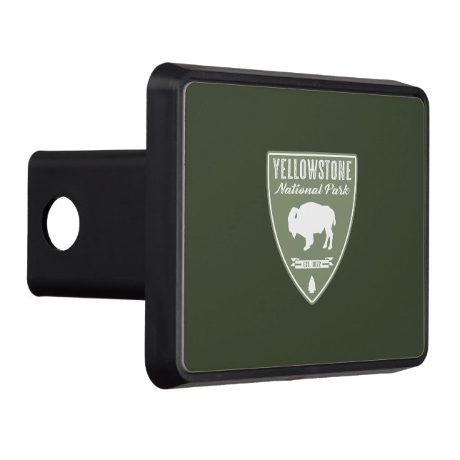 Yellowstone National Park Bison Hitch Cover (Right)