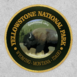Yellowstone National Park (bison) Patch