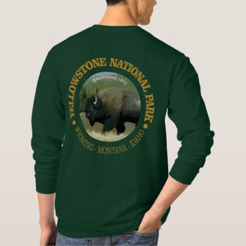 Yellowstone National Park bison T_Shirt