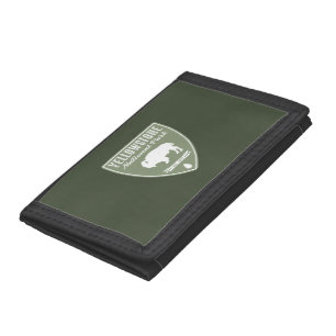 Yellowstone National Park Bison Trifold Wallet