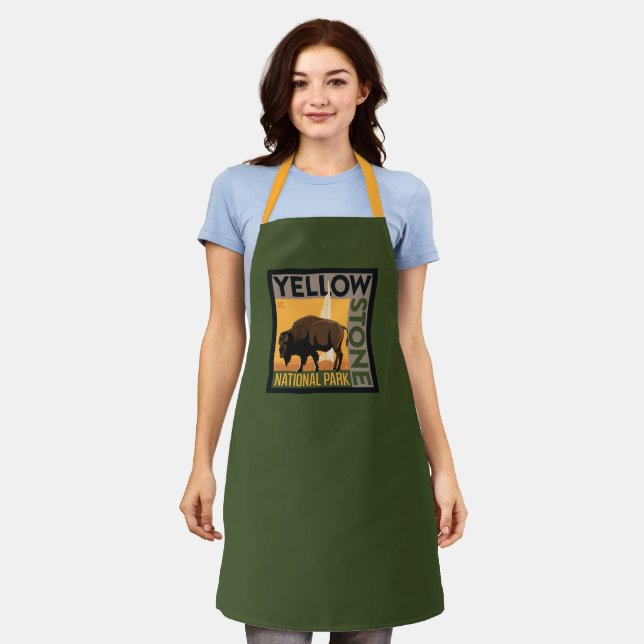 Yellowstone National Park | Buffalo Apron (Worn)