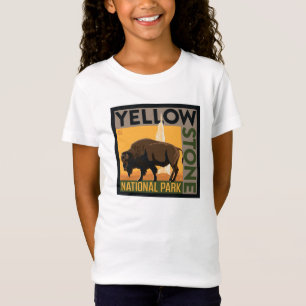 Yellowstone National Park Buffalo T-Shirt