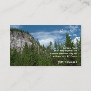 Yellowstone National Park Business Card
