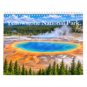 Yellowstone National Park Calendar