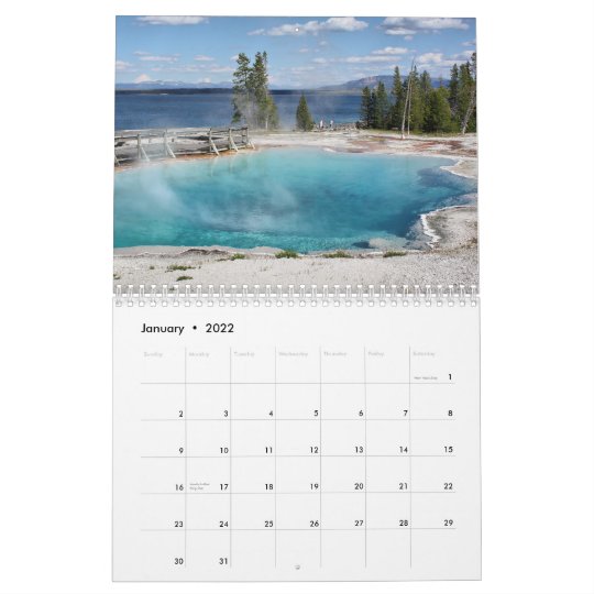 Yellowstone National Park Calendar | Zazzle.com