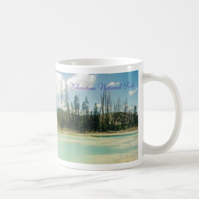 Yellowstone National Park Coffee Mug (Right)